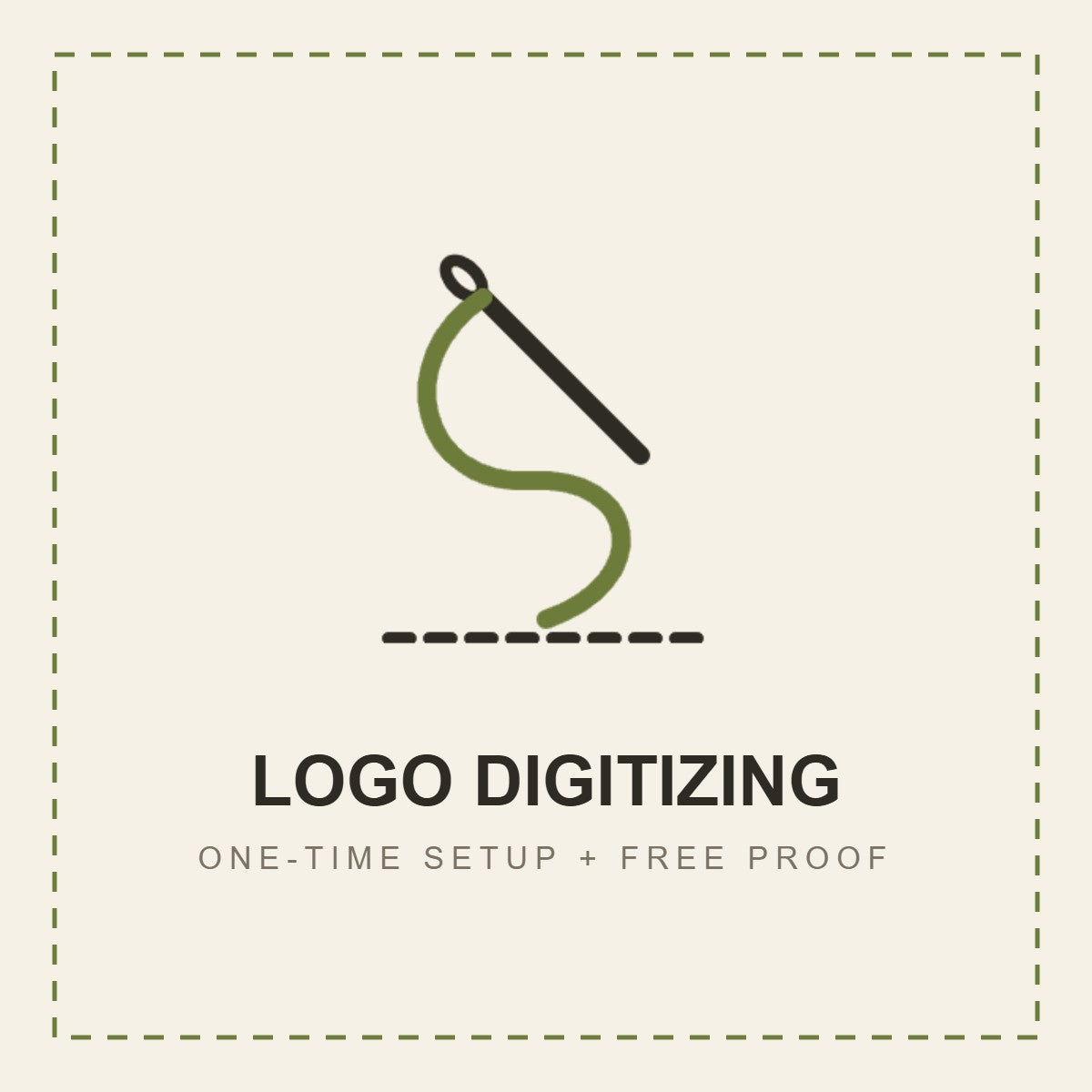 Logo Digitizing (One-Time Setup)