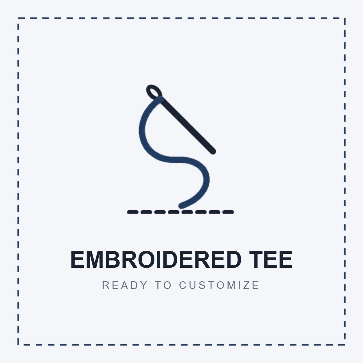 Custom Embroidered T-Shirt